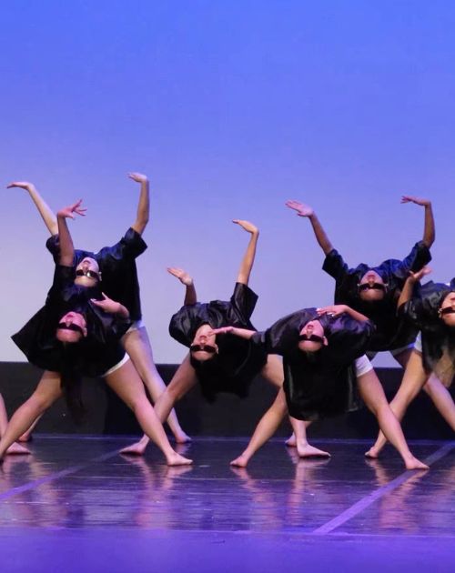 Competitive Dancers showing off innovative choreography